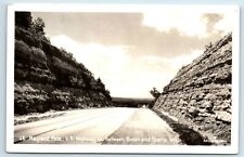 Postcard Maynard Pass, US Hwy 16 Tomah and Sparta WI RPPC A130 picture