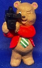 1996 Hallmark Keepsake Dad Bear with Video Camera Christmas Ornament picture