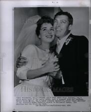 1960 Press Photo Gigi Perreau Actress Weds Emilio Gallo - DFPC84335 picture