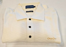 Opus One by Opus One Winery Polo Cream Logo  Embroidered Large picture