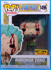 Funko Pop Animation #1496 One Piece Hot Topic Excl Roronoa Zoro Nothing Happened picture