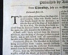 1670 Newspaper EARLY Rare 17th Century 354 Years Old LONDON GAZETTE England Rare picture