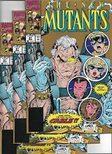 THE NEW MUTANTS #87 1990 NEAR MINT- 9.2 4790 CABLE three issues 2nd print picture