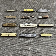 Vintage Lot Of 12 Various Pocket Knives picture