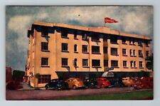 Hotel Carlton Mexico, Classic Cars, Antique Vintage Souvenir Postcard picture