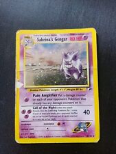 Pokémon card - Sabrina's Gengar - Holo Rare - Gym Hero's 14/132 picture