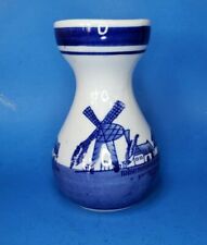 Delft Vase Holland Windmill Sailboats 6