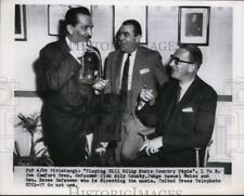 1956 Press Photo Sen. Estes Kefauver directing the music at KDKA-TV. - nee82859 picture