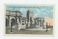 Vintage Postcard  U.S. STATES  DC  COLUMBUS MEMORIAL FOUNTAIN, WASHINGTON POSTED picture