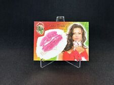 2006 Benchwarmer #2 Candice Michelle Authentic Kiss Card picture