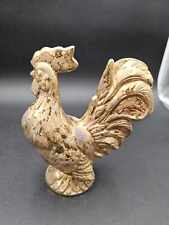 Vintage Weeping Gold Rooster Hen Chicken 7