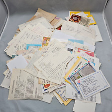 Vintage Mixed Lot of Handwritten Recipes more than 100 few Magazine Clippings picture