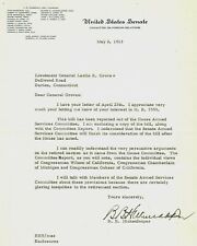“Manhattan Project” Bourke B. Hickenlooper Hand Signed TLS JG Autographs COA picture
