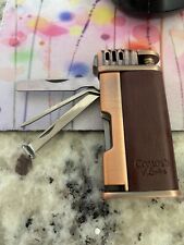 Comoy's of London Soft Flame Pipe Lighter and Tools - Copper - New picture