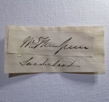 William Thompson Autograph, Signature 1792-1854, Mayor of London, Parliament picture