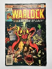 Warlock #15 1st Interplaneteur Inc. App. Marvel 1976 Reading Copy picture