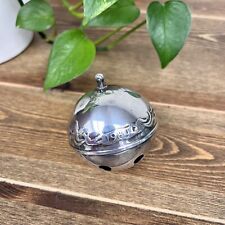 Vintage 1984 Wallace Silversmith's  Annual Sleigh Bell Christmas Ornament  picture