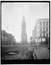 City Hall,government buildings,facilities,streets,Milwaukee,Wisconsin,WI,c1900 picture