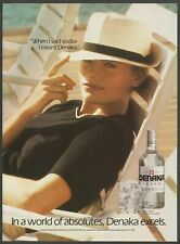 DENAKA VODKA - Denmark's Vodka - 1989 Vintage Print Ad picture