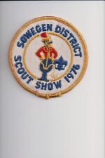 1976 Sowegen District Scout Show patch picture