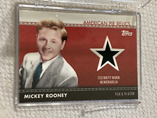 2011 Topps American Pie Relic #APR-1 Mickey Rooney Worn Memorabilia Card picture
