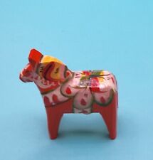 Authentic small red DALA Horse, Nils Olsson, Sweden, 2.5