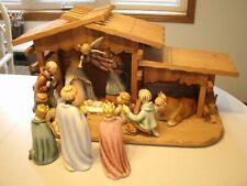 Vintage Large Hummel Nativity Scene..14 Pieces picture