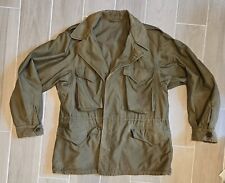 Vintage US Military Army M-1943 Field Jacket Size 40 Short WWII Era M-43 picture