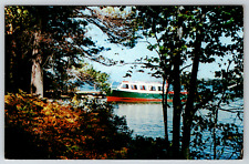 c1960s Bear II Lakeport NH YMCA Boat Vintage Postcard picture