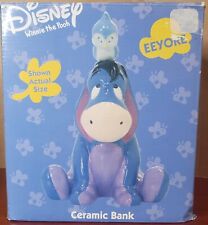 Eeyore Disney Ceramic Piggy Bank Eeyore Bluebird Kreisler Winnie The Pooh  picture