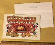 1981 Walt Disney Corporate Christmas Card - excellent/mint condition, rare picture