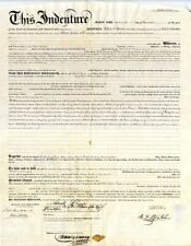 Robert L. Stevens signed Deed - Autographs of Famous People picture