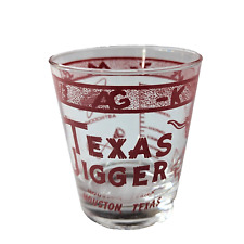 Vintage Rare Early Times Texas Jigger Bourbon Whiskey Rocks Highball Glass picture