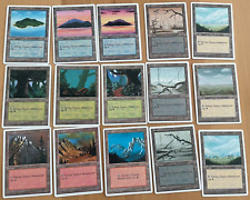4th Edition German Standard Country Set Basic Land Set Fourth Magic Cards MtG Cult picture