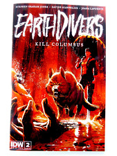 IDW EARTHDIVERS: KILL COLUMBUS #2 (2022) 2nd Print NM- (9.4) Ships FREE picture