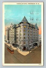 Parkersburg/WV-West Virginia, Chancellor Hotel, c1928 Vintage Postcard picture