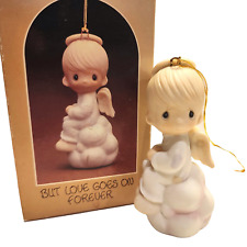 Precious Moments BUT LOVE GOES ON FOREVER Christmas Ornament Figure E-5627 picture