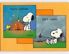 Postcard Two's Company, One's Misery, Snoopy, Peanuts picture