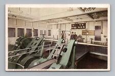 Engine Room Str City Cleveland Ohio Vintage Phostint Postcard picture