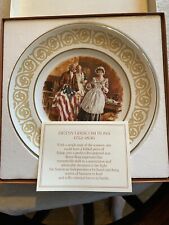 Vintage 1973 Betsy Ross Collectors Plate Avon Collection In Original Box  picture