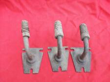 3 VINTAGE  INSULATOR PEGS-WALL MOUNT? picture