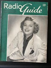 Lucille Ball Radio Guide March 1938 picture