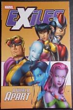 EXILES VOLUME 2: A WORLD APART TPB THIRD PRINT VF 2004 MARVEL COMICS picture