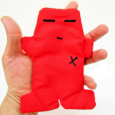 Muneco de Vodu Rojo /  Voodoo Doll by Anna Riva's Handmade Red picture