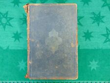 Antique Civil War Era 1865 Leather Bound HOLY Bible Provenance Otsego Co. NY picture