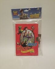 Toy Story Diary w/ Lock Journal Book Red Woody Buzz Lightyear We Came To Play picture