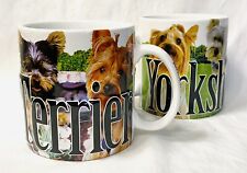 (ONE) Yorkshire Terrier Large Coffee Mug Cup 2014 By Americaware 4” Tall picture
