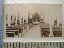 Postcard Vintage/Old Picture of a New Church RPPC picture