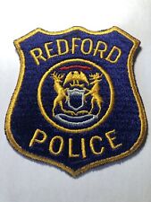 Redford Michigan Police Patch ~ Vintage ~ RARE picture