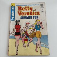 ARCHIE GIANT SERIES # 8 | Silver Age Archie 1960 Jughead | Betty & Veronica | GD picture